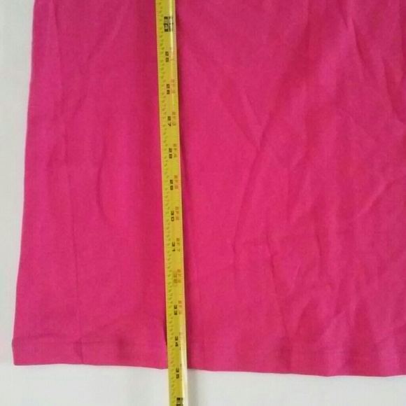 NWT Karen Scott Sport Petites Pink Cotton Dress - Picture 7 of 8